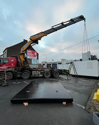 Cabine haute tension
