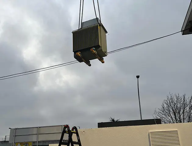 Cabine haute tension
