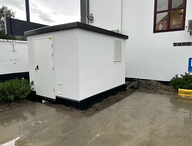 Cabine haute tension