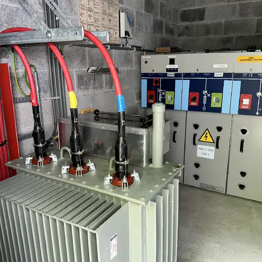 Cabine haute tension