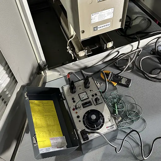 Mise en conformité d'une cabine haute tension