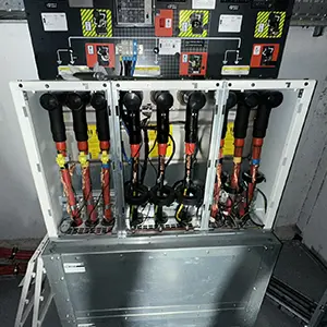 installation d'une cabine à haute tension